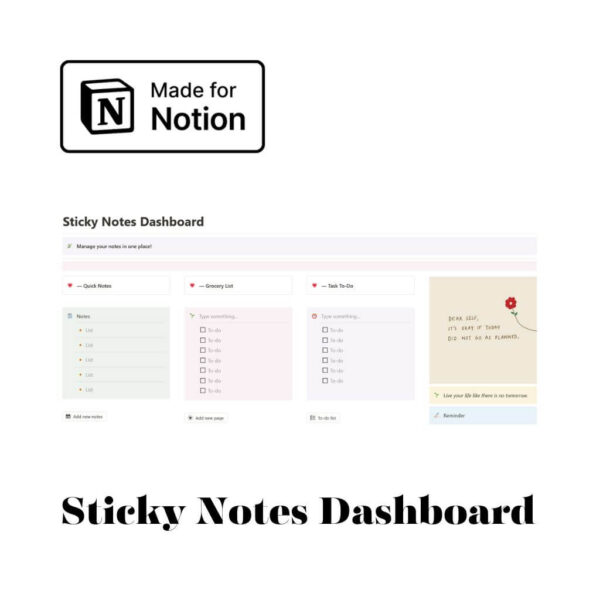 Notion Sticky Notes