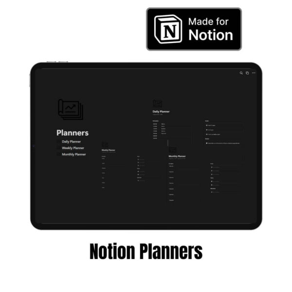 Notion Planners