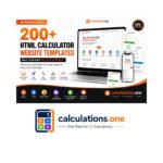 HTML Calculator Website Templates