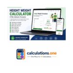 Height Weight Calculator HTML Website Template