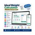 Ideal Weight Calculator HTML Website Template