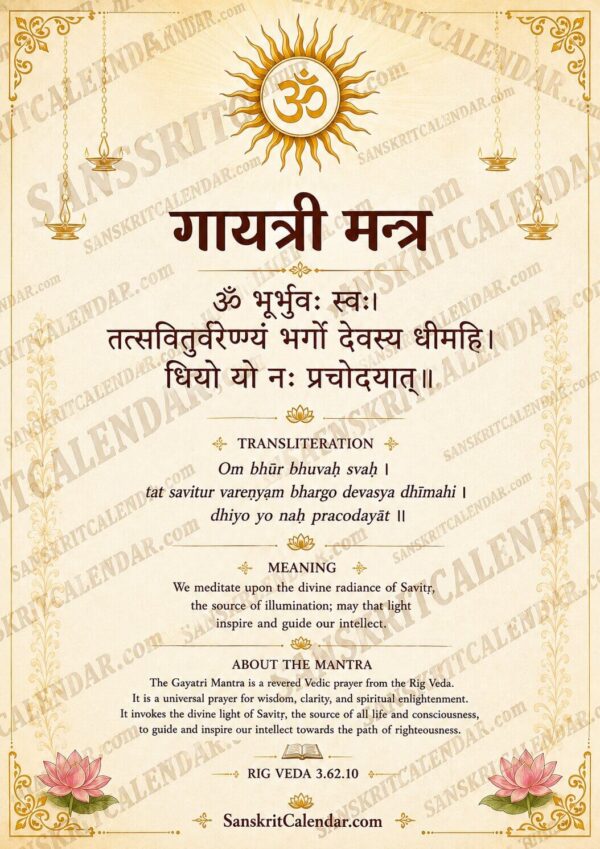 Gayatri Mantra